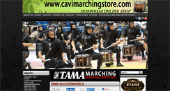 Desktop Screenshot of cavimarchingstore.com